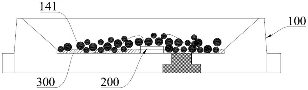 LED packaging method and LED lamp