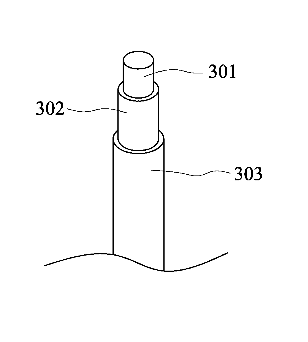 Optical fiber with single layer coating for field termination