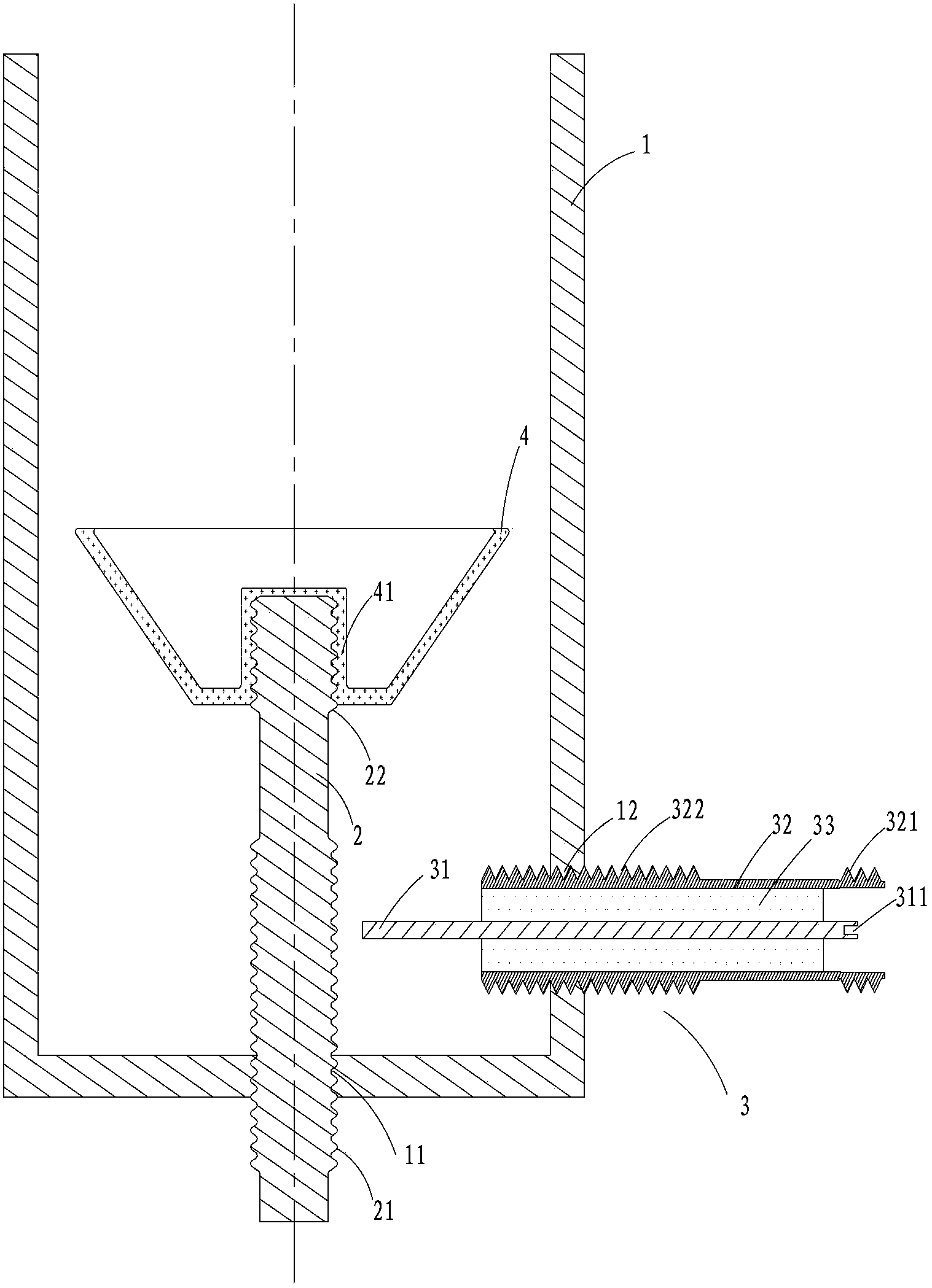 Adjustable-frequency resonance microwave reaction chamber with open top