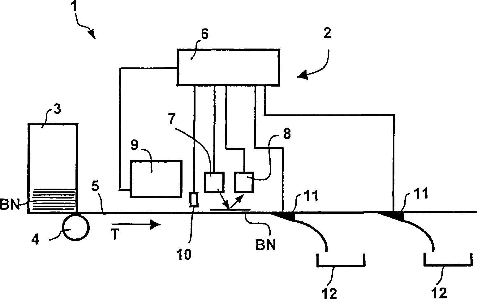 Device and method for verifying valuable documents