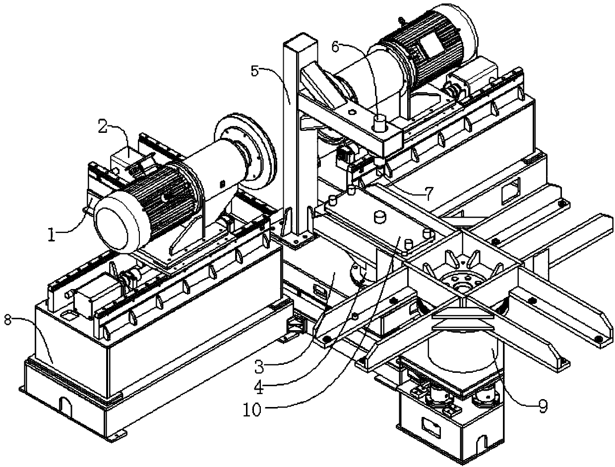 Automatic lateral surface grinding device