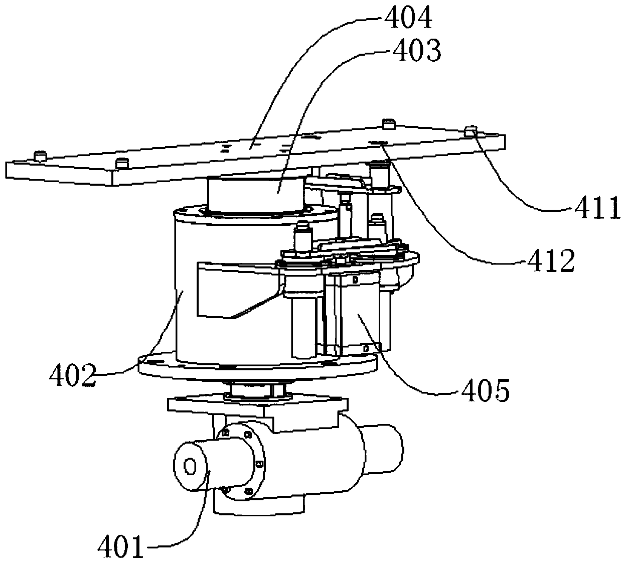 Automatic lateral surface grinding device