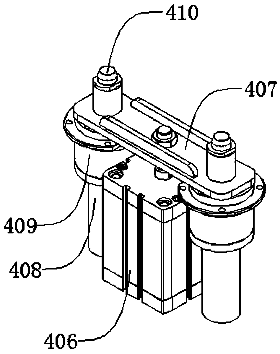 Automatic lateral surface grinding device