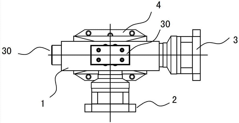 Plane static pressure type vibration transferring and decoupling device and tri-axial vibration composite experiment table