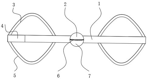 Wearable physiotherapy umbilical hernia band and manufacturing method thereof