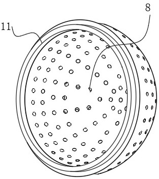 Wearable physiotherapy umbilical hernia band and manufacturing method thereof