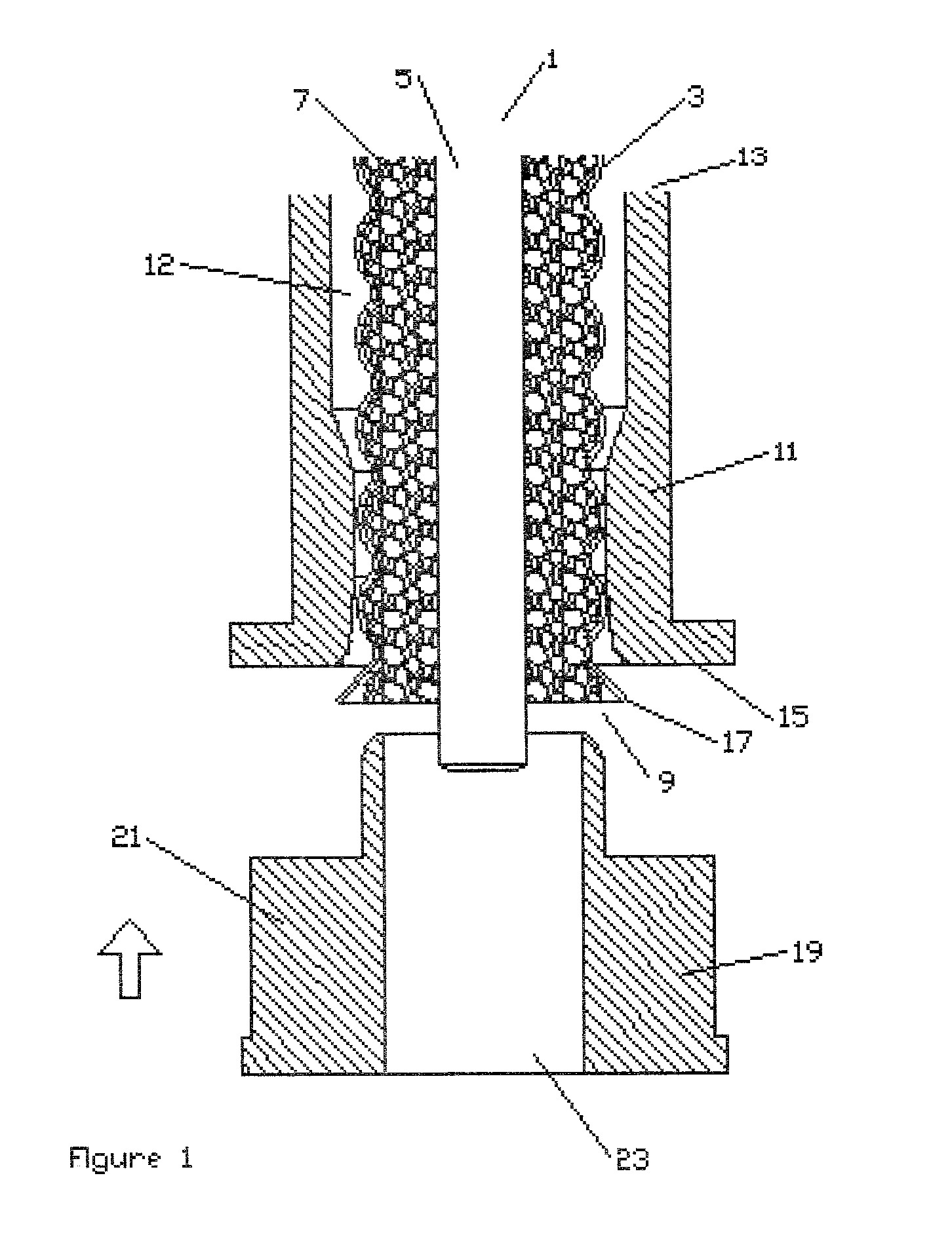 Connector and Coaxial Cable with Outer Conductor Cylindrical Section Axial Compression Connection