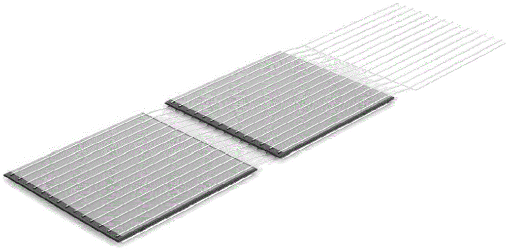 A kind of hit solar cell and its electrode preparation and connection method