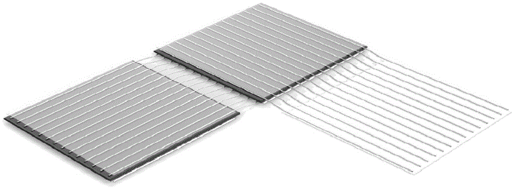 A kind of hit solar cell and its electrode preparation and connection method