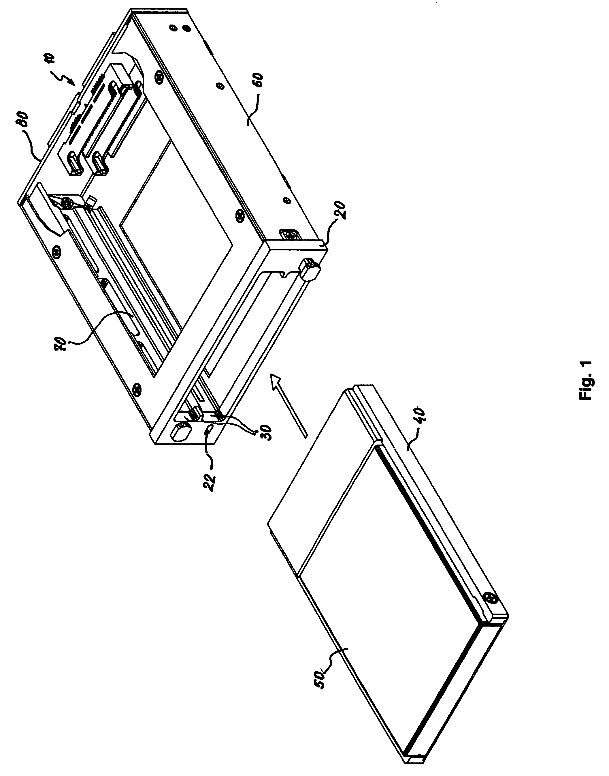 3.5 inch hot-swappable docking module