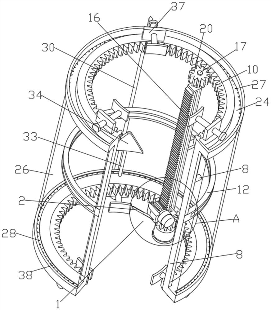 Rubber tapping machine capable of preventing rubber liquid from being dried