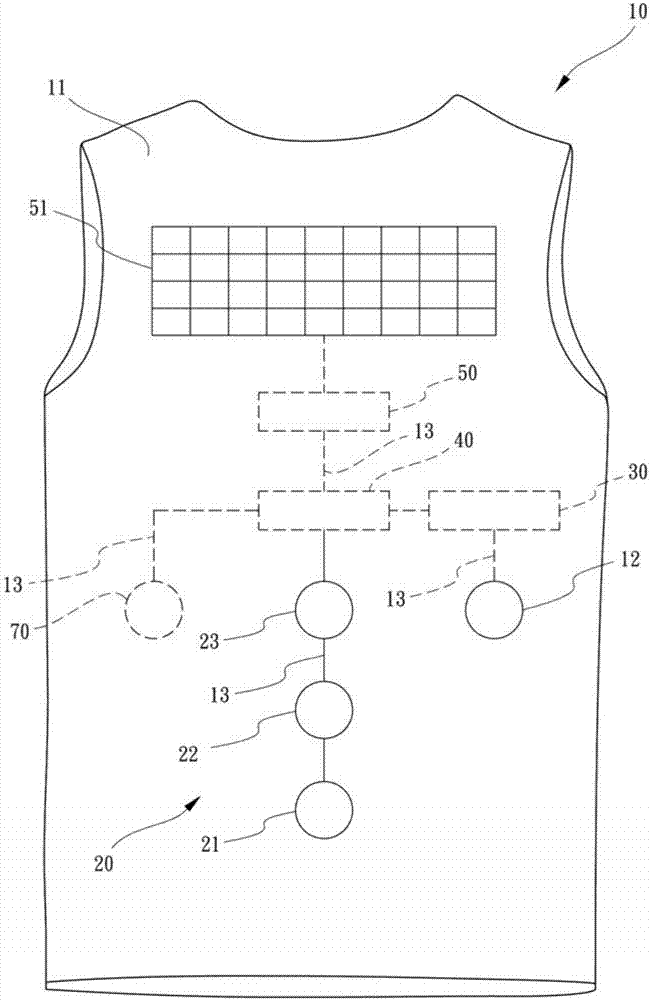 Wearable induction warning device