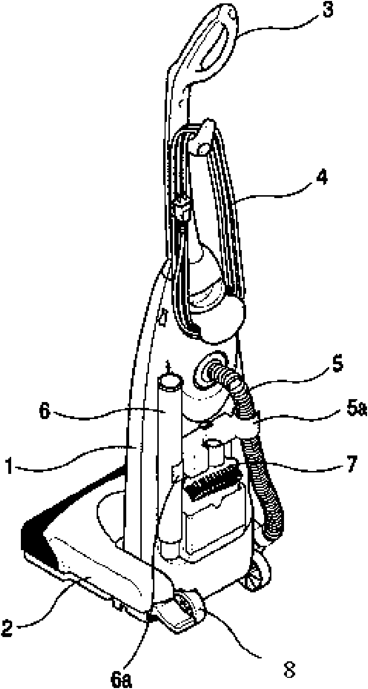 Dust collector with dust compression function