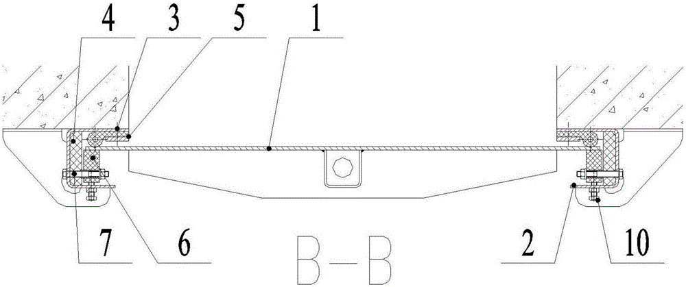 Sealed adjustable gate