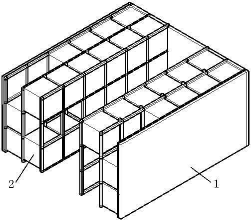 Solar heating system used for cultivation shed