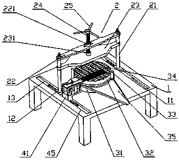 A meat cutting device for producing tribute meatballs