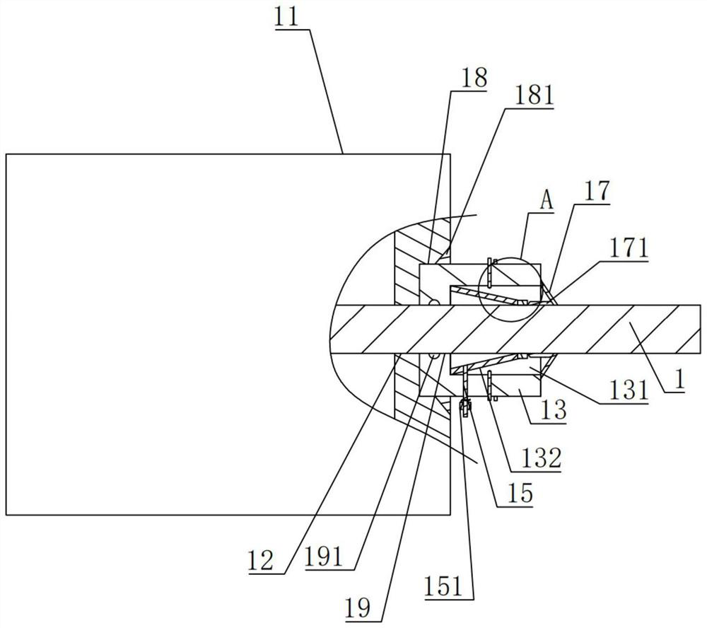 Leakage-proof sealing structure of hydraulic element