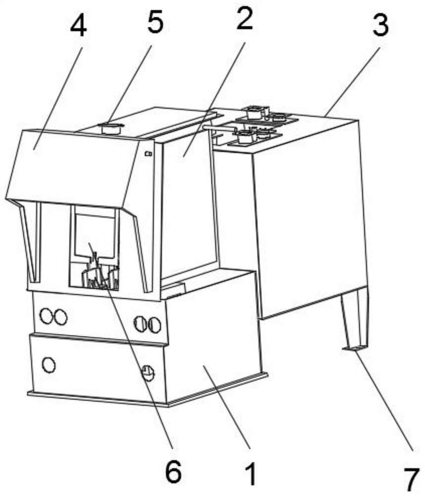 Vacuum induction melting furnace equipment for casting alloy melting and its working method