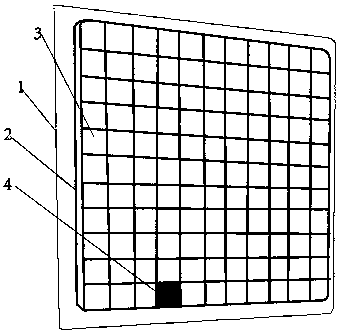 Infrared digital camouflage painting device and design method