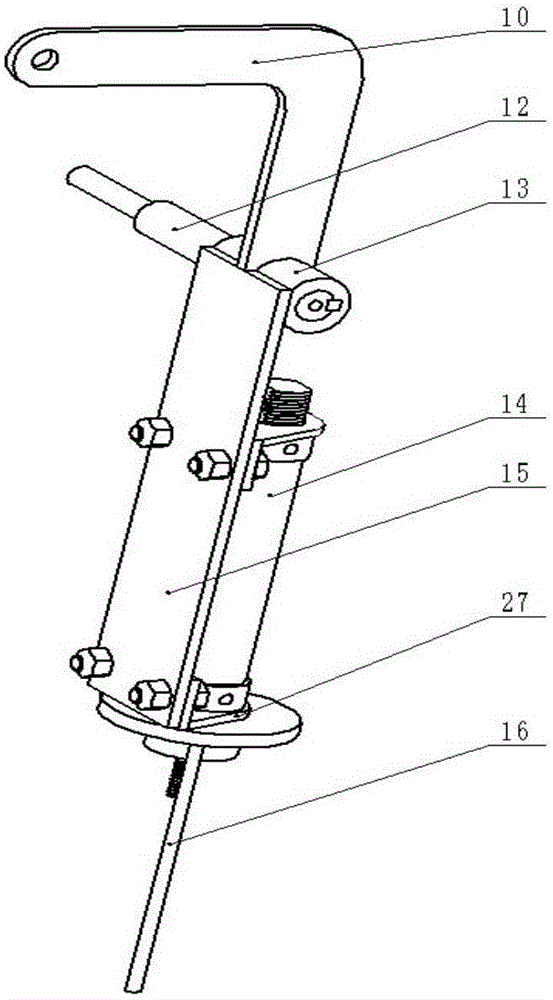 Pneumatic seedling picking device of pot seedling transplanter