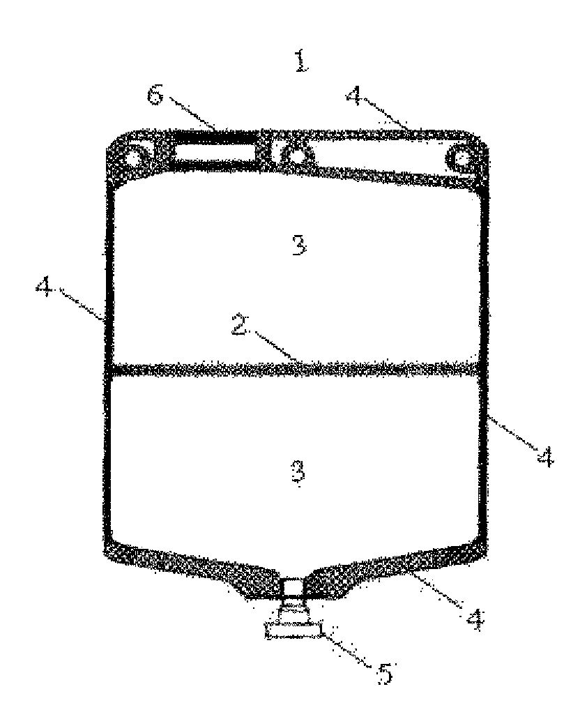 Stable bicarbonate ion-containing drug solution