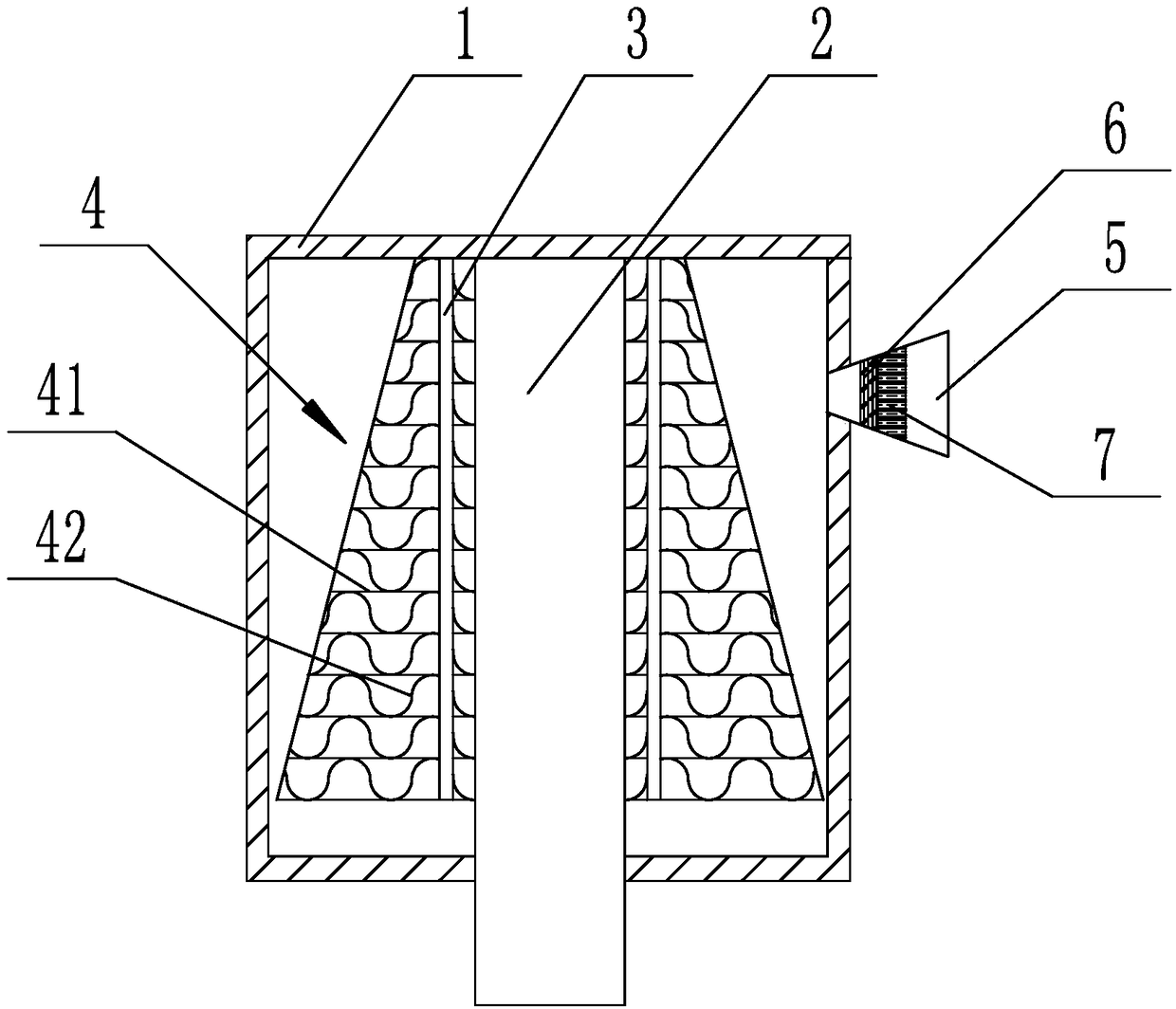 Filter core for microparticle capture device, preparation method of filter core and microparticle capture device