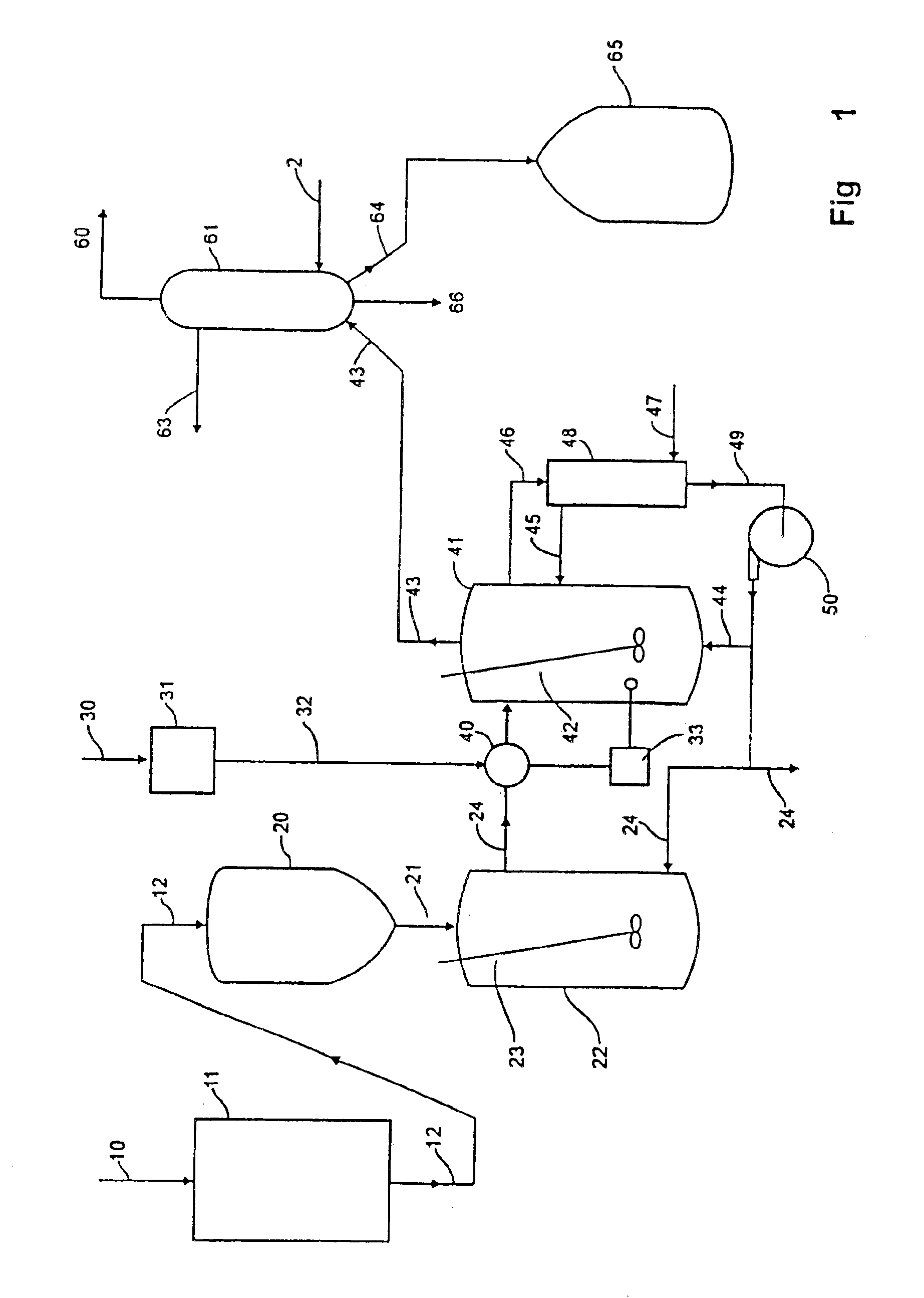 Process for waste plastic recycling