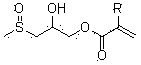 Compound containing methyl sulfoxide structure, and preparation method and application thereof