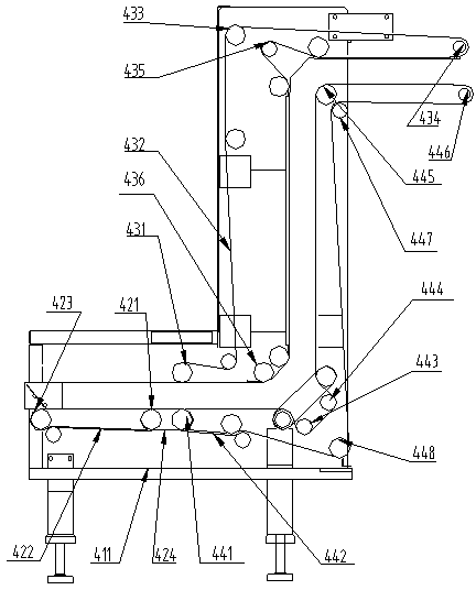 Full-automatic air-blowing waste cigarette processing unit