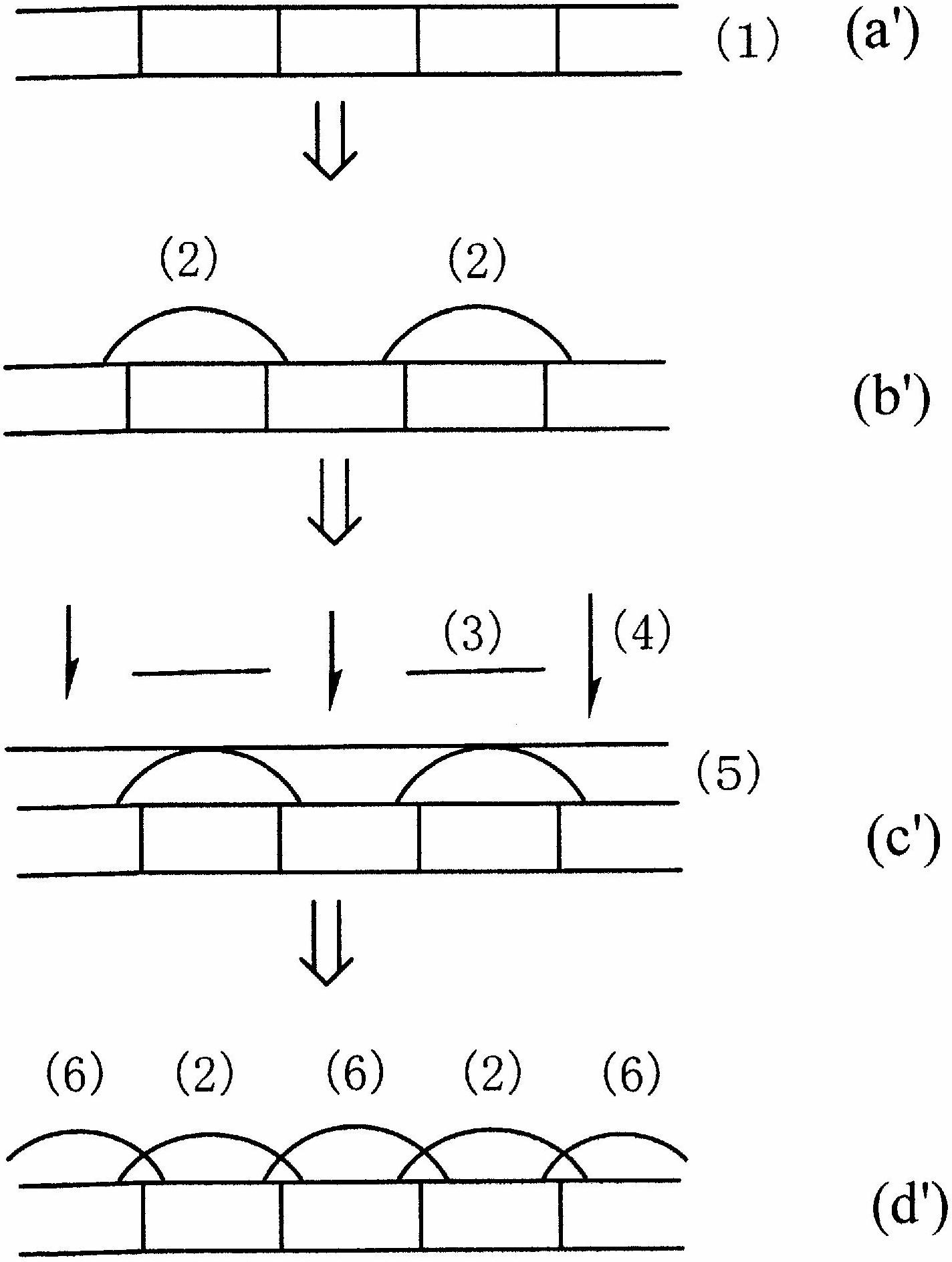 Microlens production method