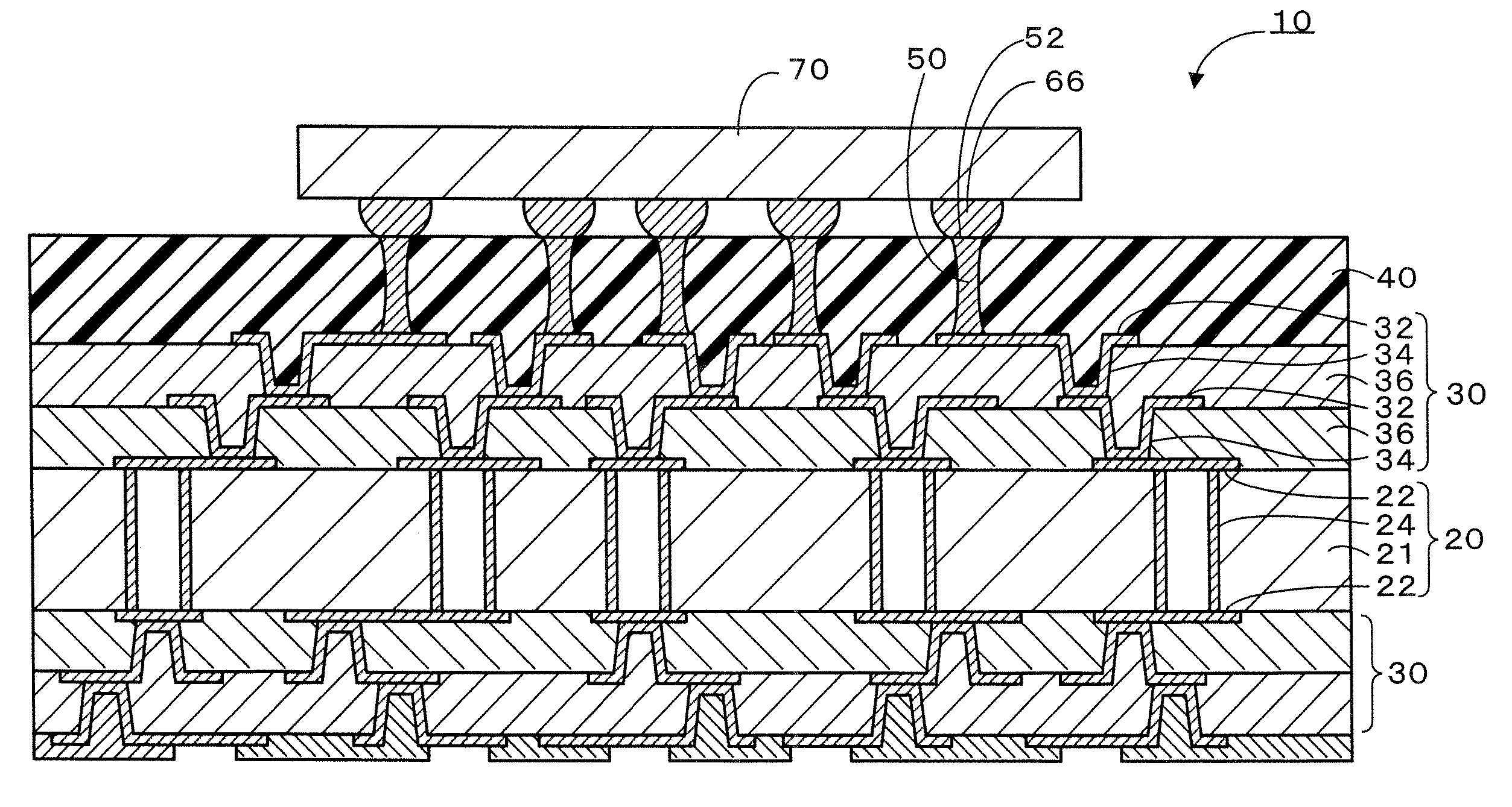 Multilayer printed wiring board