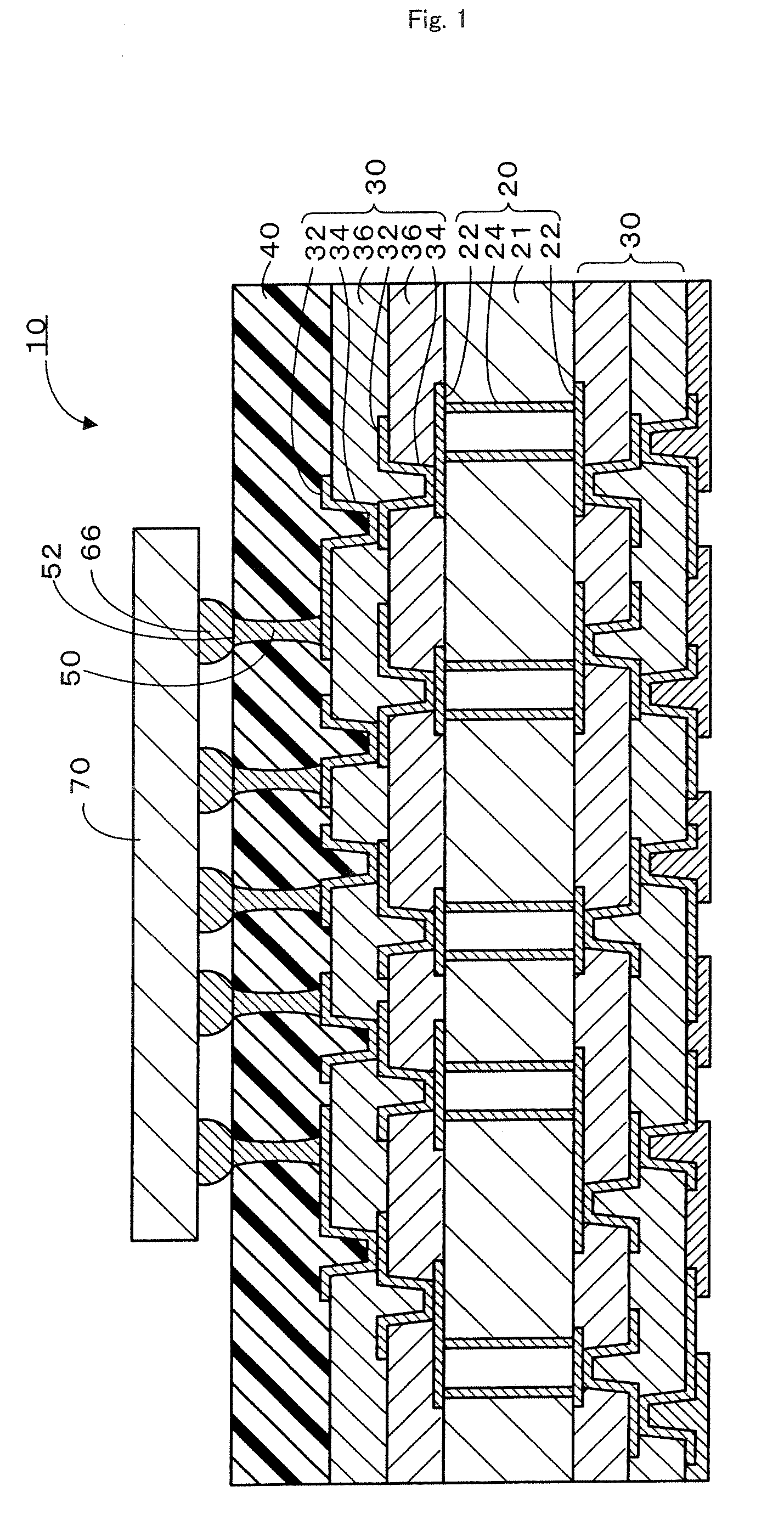 Multilayer printed wiring board