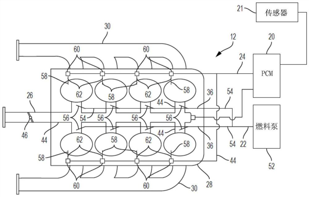 Method for varying vehicle engine braking torque using discretionary active fuel management