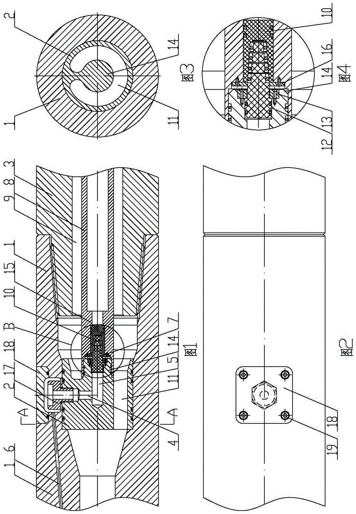 Wire connecting device for drilling tool