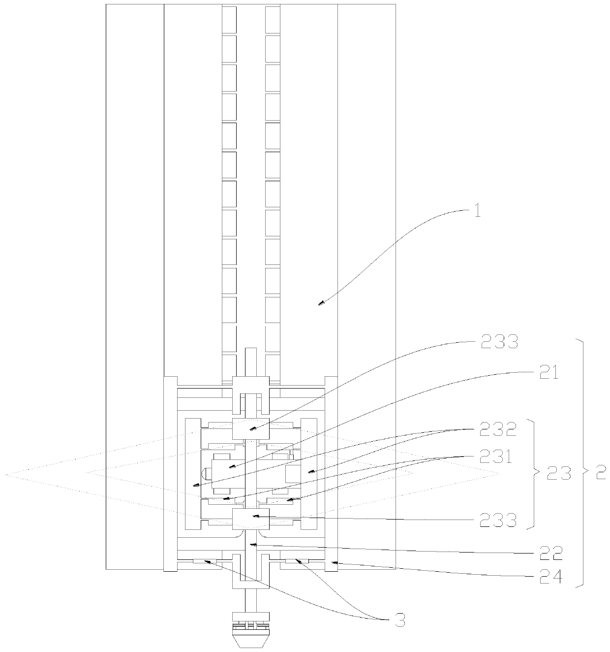 Force feedback closed-loop control composite bonding device