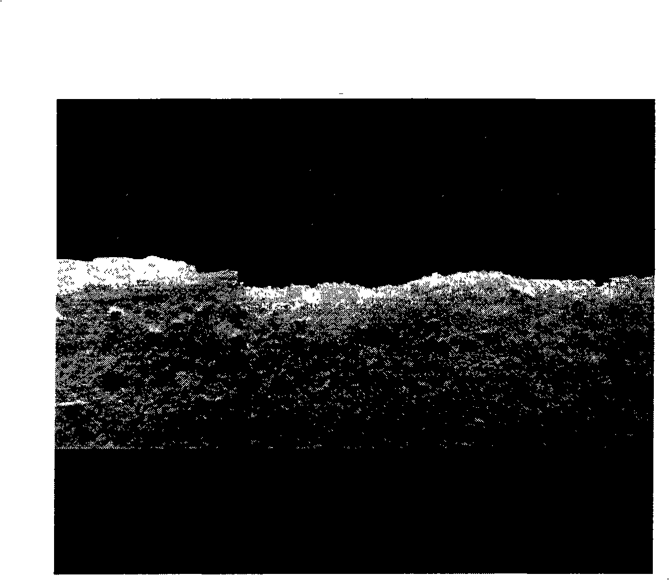 Preparation of epoxide resin based foam material