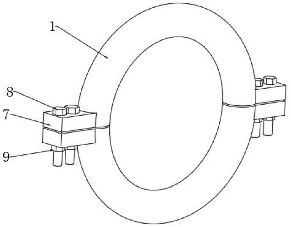 Pump pipe protection mechanism for geothermal water exploitation and heat preservation