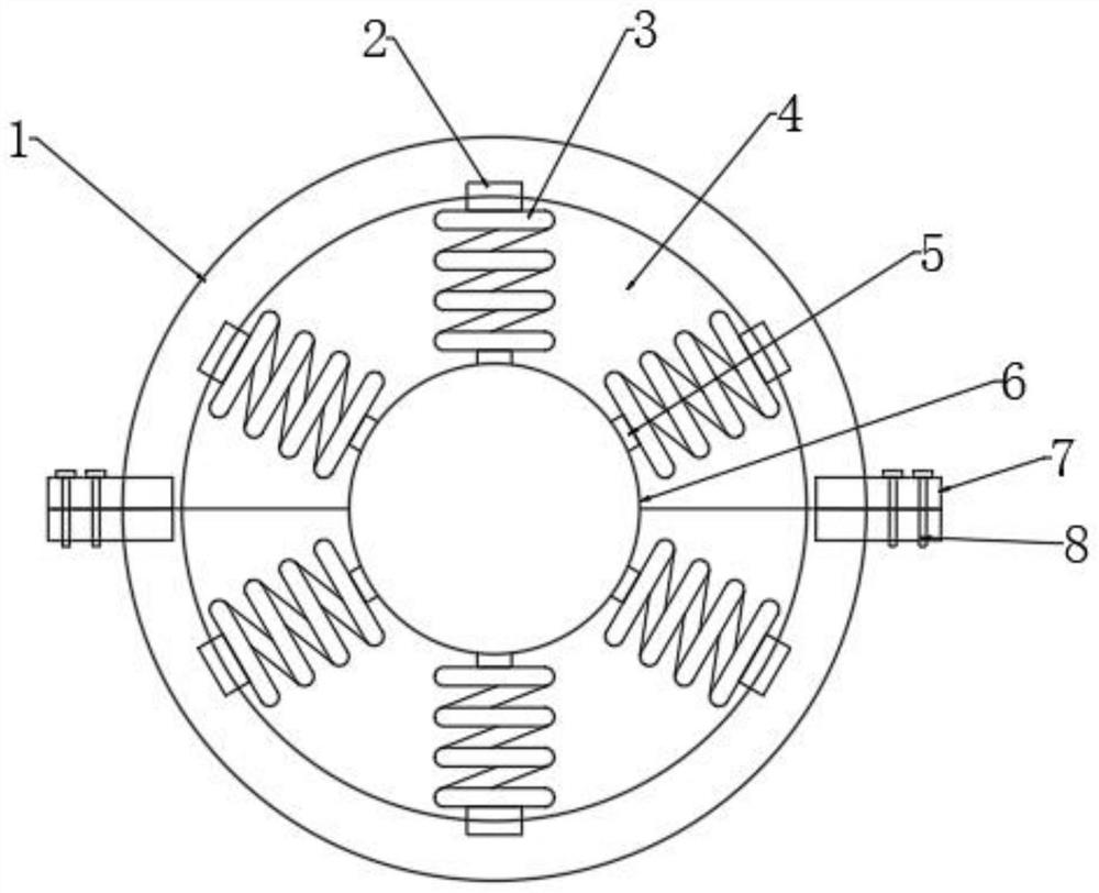 Pump pipe protection mechanism for geothermal water exploitation and heat preservation