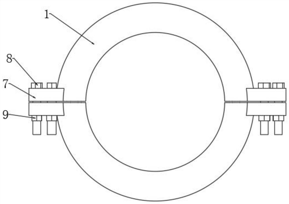 Pump pipe protection mechanism for geothermal water exploitation and heat preservation