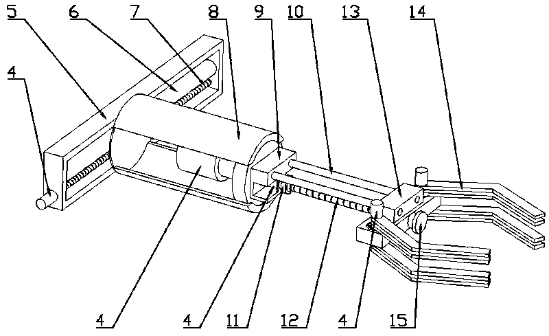 Automatic deveining robot