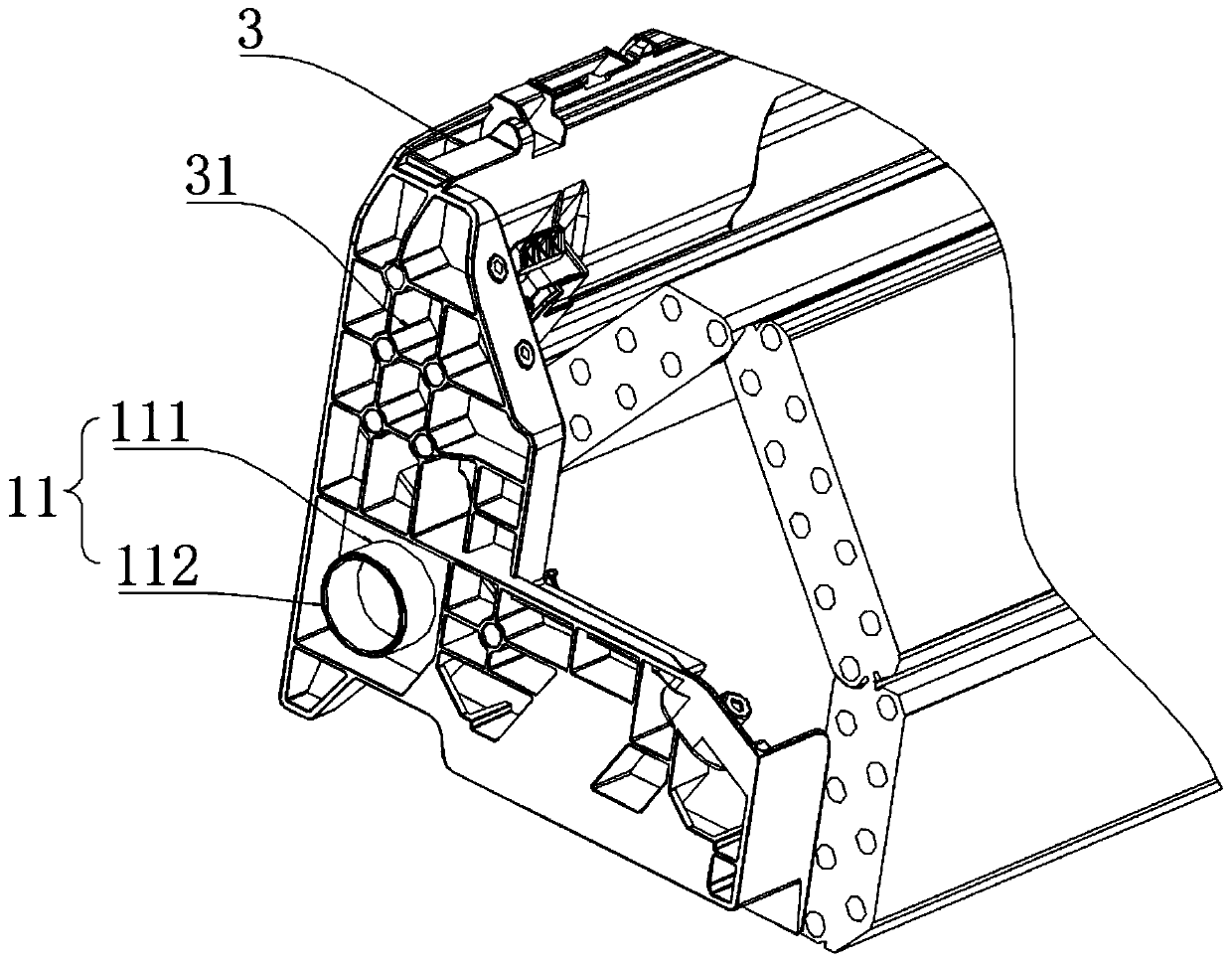 Fixing device, fool prevention fixing structure and air conditioner