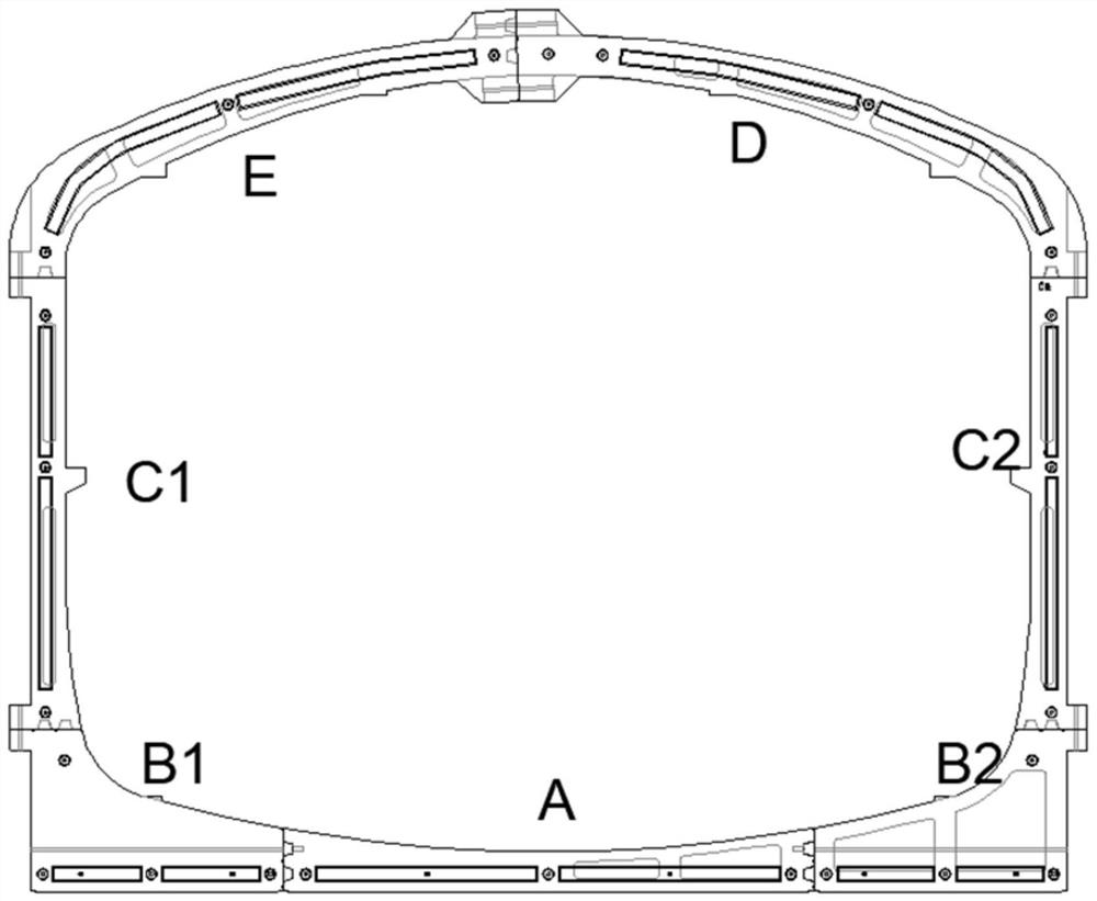 Prefabricated structure automatic assembly control equipment system and method