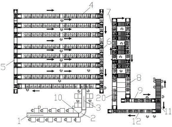 Online assembly aging integrated wire of intelligent toilet and operation technology thereof