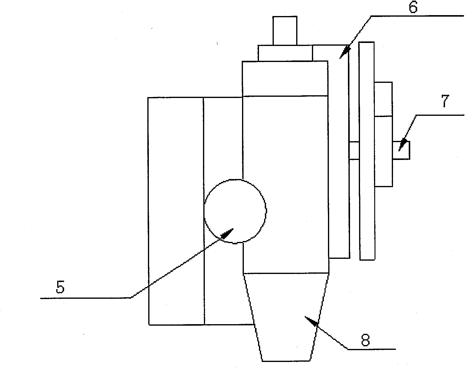 Mechanical automatic shutoff gate valve