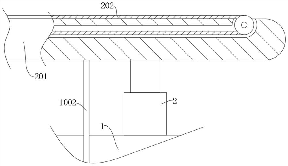 Coal mining machine with collapse prevention function