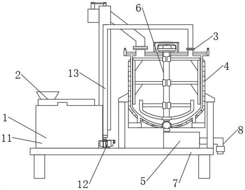 Seed germination accelerating agent preparation device and preparation method