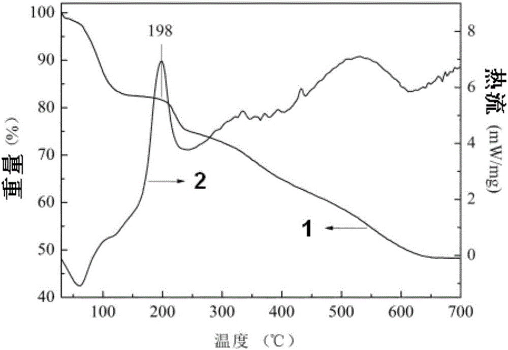 Amino-functionalized adsorption agent and preparation method thereof