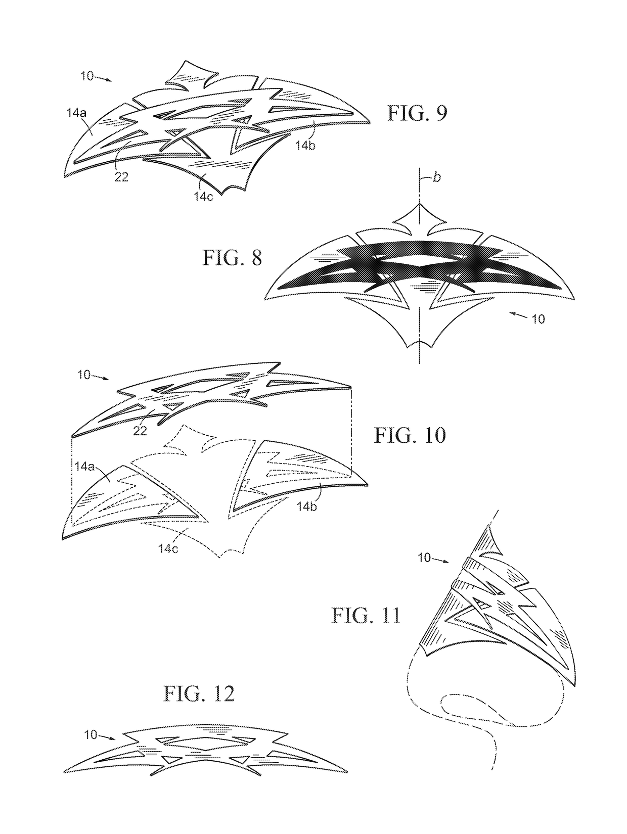 Nasal dilator with decorative design element