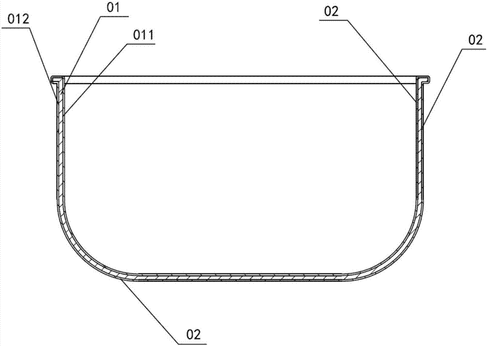 Graphite pot and making method thereof