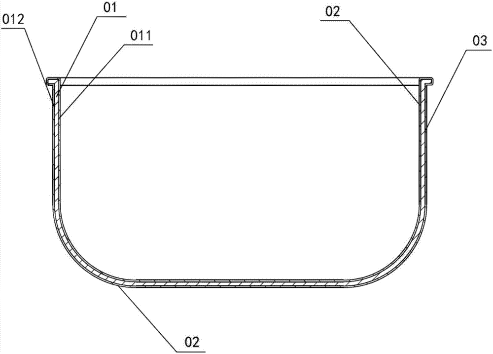 Graphite pot and making method thereof